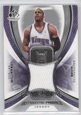 2005-06 SP Game Used Edition - Authentic Fabrics #AF-CW - Corliss Williamson