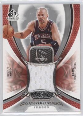 2005-06 SP Game Used Edition - Authentic Fabrics #AF-JK - Jason Kidd