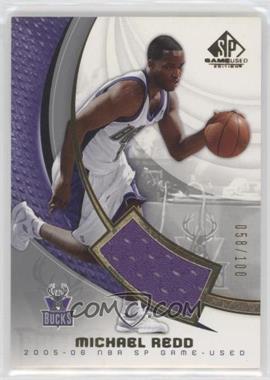 2005-06 SP Game Used Edition - [Base] - Authentic Fabrics Gold #55-J - Michael Redd /100