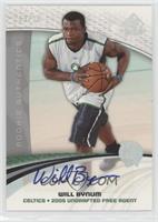 Rookie Authentics - Will Bynum #/10