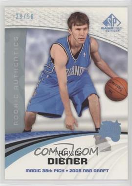 2005-06 SP Game Used Edition - [Base] - Blue Spectrum #131 - Rookie Authentics - Travis Diener /50