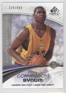 2005-06 SP Game Used Edition - [Base] #101 - Rookie Authentics - Andrew Bynum /999