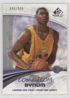 2005-06 SP Game Used Edition - [Base] #101 - Rookie Authentics - Andrew Bynum /999