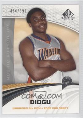 2005-06 SP Game Used Edition - [Base] #105 - Rookie Authentics - Ike Diogu /999