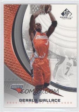 2005-06 SP Game Used Edition - [Base] #11 - Gerald Wallace