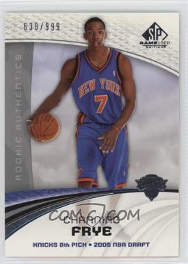 2005-06 SP Game Used Edition - [Base] #122 - Rookie Authentics - Channing Frye /999