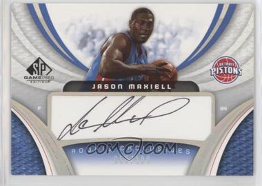 2005-06 SP Game Used Edition - Rookie Exclusives Autographs #RE-JM - Jason Maxiell /100