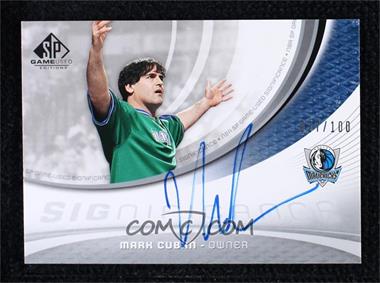 2005-06 SP Game Used Edition - SIGnificance #SIG-MC - Mark Cuban /100