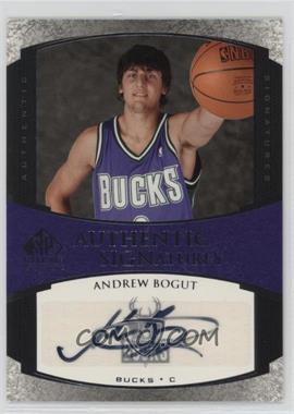 2005-06 SP Signature Edition - Authentic Signatures #AS-AB - Andrew Bogut