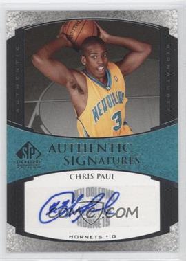2005-06 SP Signature Edition - Authentic Signatures #AS-CP - Chris Paul