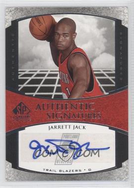 2005-06 SP Signature Edition - Authentic Signatures #AS-JJ - Jarrett Jack