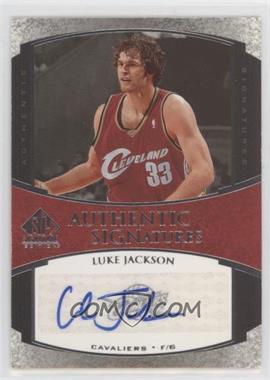 2005-06 SP Signature Edition - Authentic Signatures #AS-LE - Luke Jackson