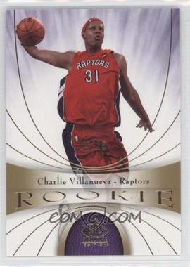 2005-06 SP Signature Edition - [Base] - Gold #107 - Charlie Villanueva /25