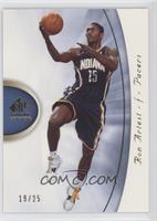 Ron Artest #/25