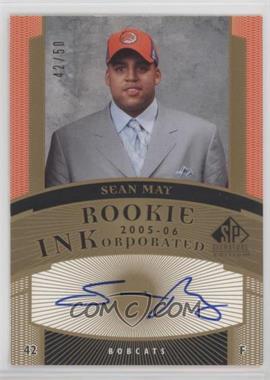 2005-06 SP Signature Edition - Rookie INKorporated #RI-SM - Sean May /50