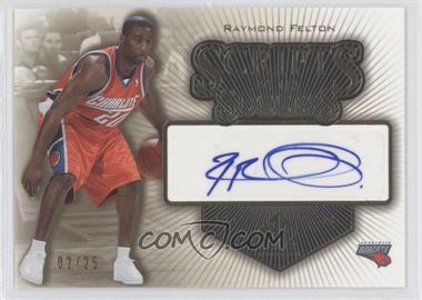 2005-06 SP Signature Edition - Scripts for Success - Gold #SS-RF - Raymond Felton /25