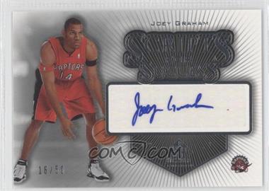 2005-06 SP Signature Edition - Scripts for Success - Silver #SS-JG - Joey Graham /50
