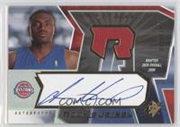 Autographed Rookie Jersey - Jason Maxiell #/1,453