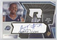 Autographed Rookie Jersey - C.J. Miles #/1,499