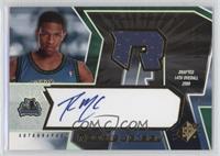 Autographed Rookie Jersey - Rashad McCants #/750