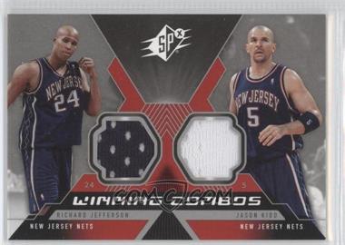 2005-06 SPx - Winning Combos Materials #WC-KJ - Richard Jefferson, Jason Kidd