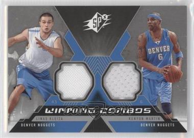 2005-06 SPx - Winning Combos Materials #WC-KM - Linas Kleiza, Kenyon Martin