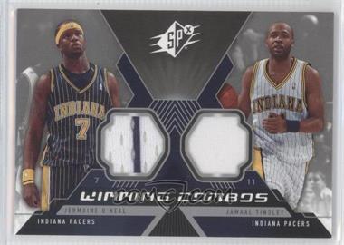 2005-06 SPx - Winning Combos Materials #WC-OT - Jermaine O'Neal, Jamaal Tinsley