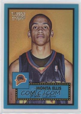 2005-06 Topps 1952 Style - [Base] - Chrome Blue Refractor #146 - Monta Ellis /149