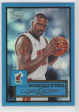 2005-06 Topps 1952 Style - [Base] - Chrome Blue Refractor #51 - Shaquille O'Neal /149