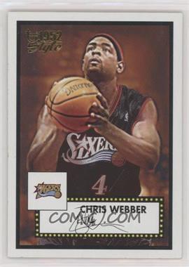 2005-06 Topps 1952 Style - [Base] #58 - Chris Webber