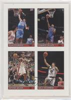 Peja Stojakovic, Chauncey Billups, Wally Szczerbiak, Antoine Walker