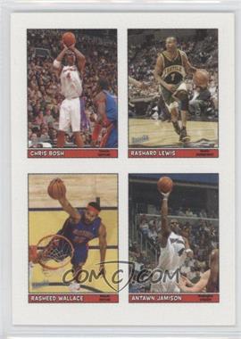 2005-06 Topps Bazooka - 4-on-1 Stickers #9 - Chris Bosh, Rashard Lewis, Rasheed Wallace, Antawn Jamison