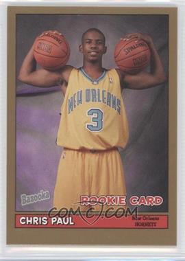 2005-06 Topps Bazooka - [Base] - Gold #166 - Chris Paul