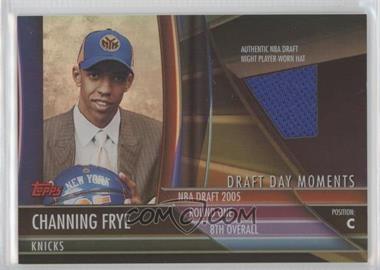 2005-06 Topps Big Game - Draft Day Moments Hat #DDR-CF - Channing Frye /146