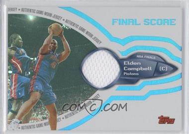 2005-06 Topps Big Game - Final Score Relics #FSR-EC - Elden Campbell /133