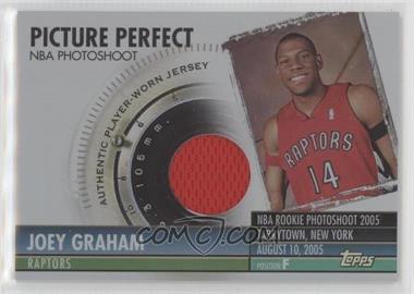 2005-06 Topps Big Game - Picture Perfect Relics #PPR-JG - Joey Graham (Jersey) /129