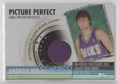 2005-06 Topps Big Game - Picture Perfect Relics #PPRJ-ABO - Andrew Bogut (Jacket) /129