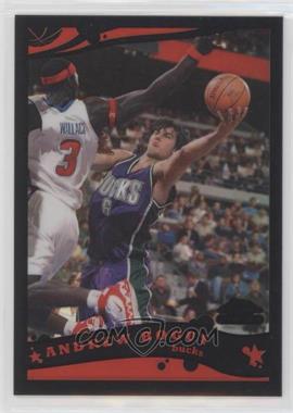 2005-06 Topps Chrome - [Base] - Black Refractor #210 - Andrew Bogut /399