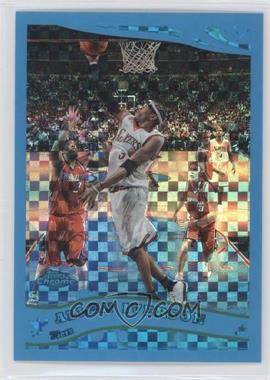 2005-06 Topps Chrome - [Base] - Blue X-Fractor #18 - Allen Iverson /90