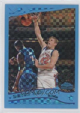 2005-06 Topps Chrome - [Base] - Blue X-Fractor #180 - David Lee /90