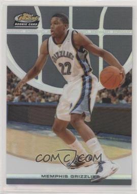 2005-06 Topps Finest - [Base] - Black Refractor #147 - 2006-07 Rookie - Rudy Gay /19