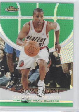 2005-06 Topps Finest - [Base] - Green Refractor #72 - Sebastian Telfair /89