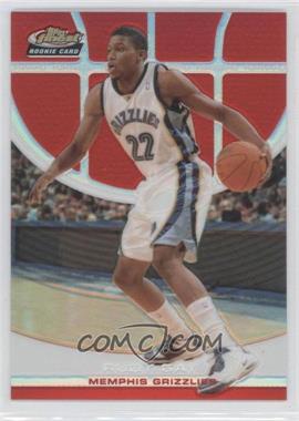 2005-06 Topps Finest - [Base] - Red Refractor #147 - 2006-07 Rookie - Rudy Gay /319