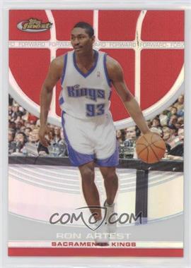 2005-06 Topps Finest - [Base] - Red Refractor #61 - Ron Artest /169