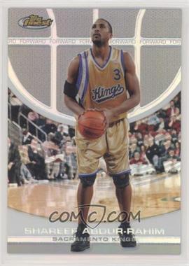 2005-06 Topps Finest - [Base] - Refractor #24 - Shareef Abdur-Rahim /349