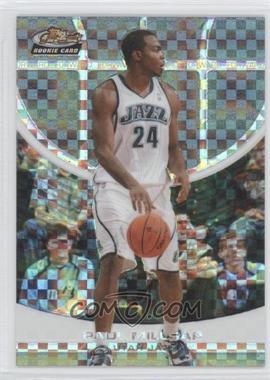 2005-06 Topps Finest - [Base] - X-Fractor #169 - 2006-07 Rookie - Paul Millsap /249