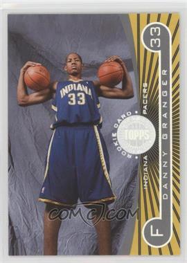 2005-06 Topps First Row - [Base] #102 - Danny Granger /549