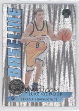 2005-06 Topps First Row - Baseline #BL11 - Luke Ridnour /149