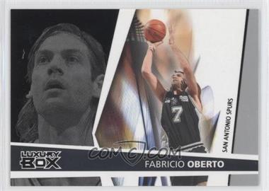 2005-06 Topps Luxury Box - [Base] - Courtside #107 - Fabricio Oberto /25