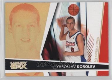 2005-06 Topps Luxury Box - [Base] - Loge Level #135 - Yaroslav Korolev /200